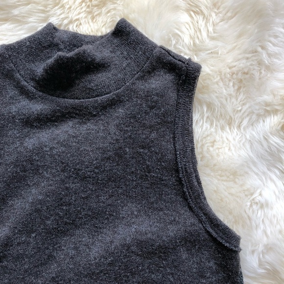 Anthropologie Moth Lace Back Sweater Mock Neck Top - Picture 4 of 7